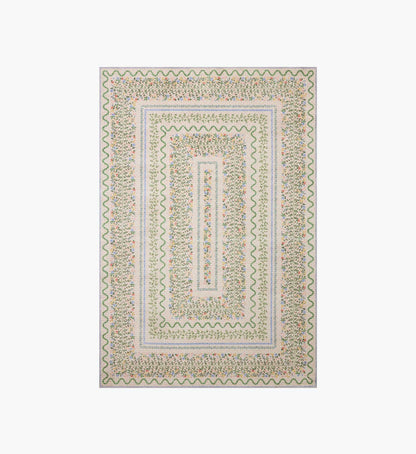 Orchard Wildwood Vines Washable Rug - Ivory