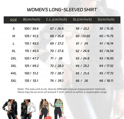 Peacock Print Casual Loose Women's Shirt 2023 Autumn Vintage Women's Oversized Shirts and Blouses Fashion Elegant Women's Tops