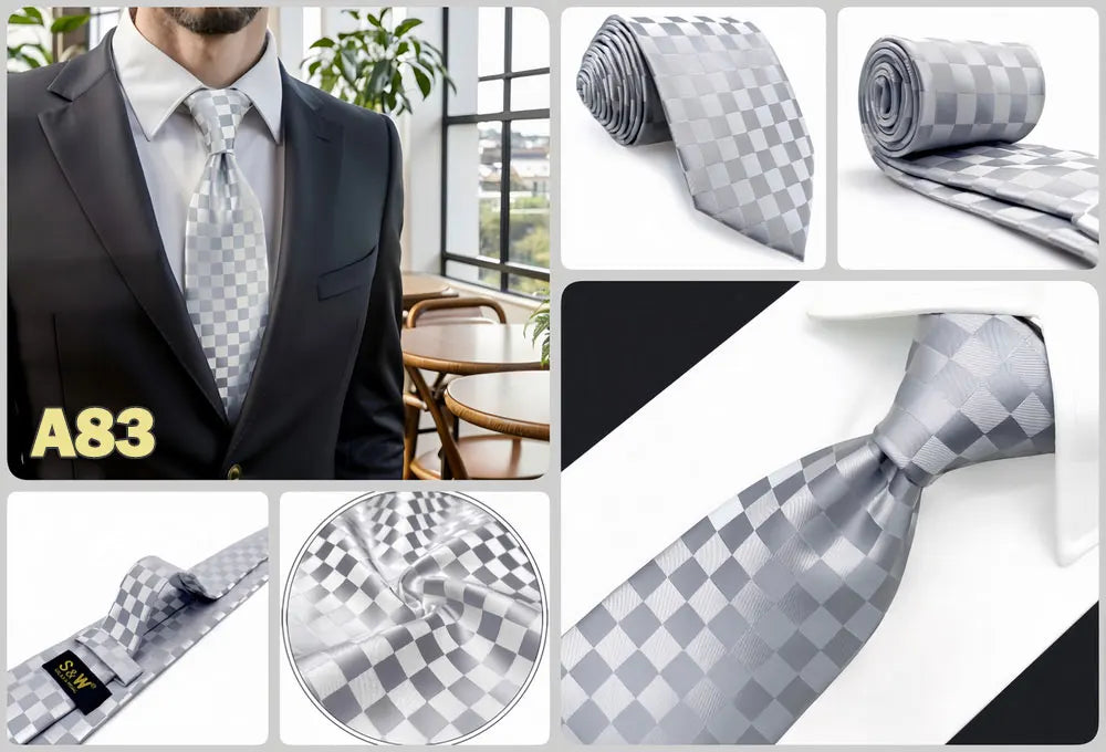Red Pink Luxury Ties for Men Business Neckties Solid Blue Wedding Suit Formal Dress School Accessories Dropshipping