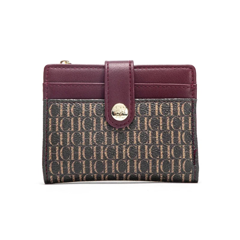 CH Convenient Carrying Women's Small Bag Elegant Women's Card Bag High Quality Temperament Women's Wallet Premium Sense Fashion