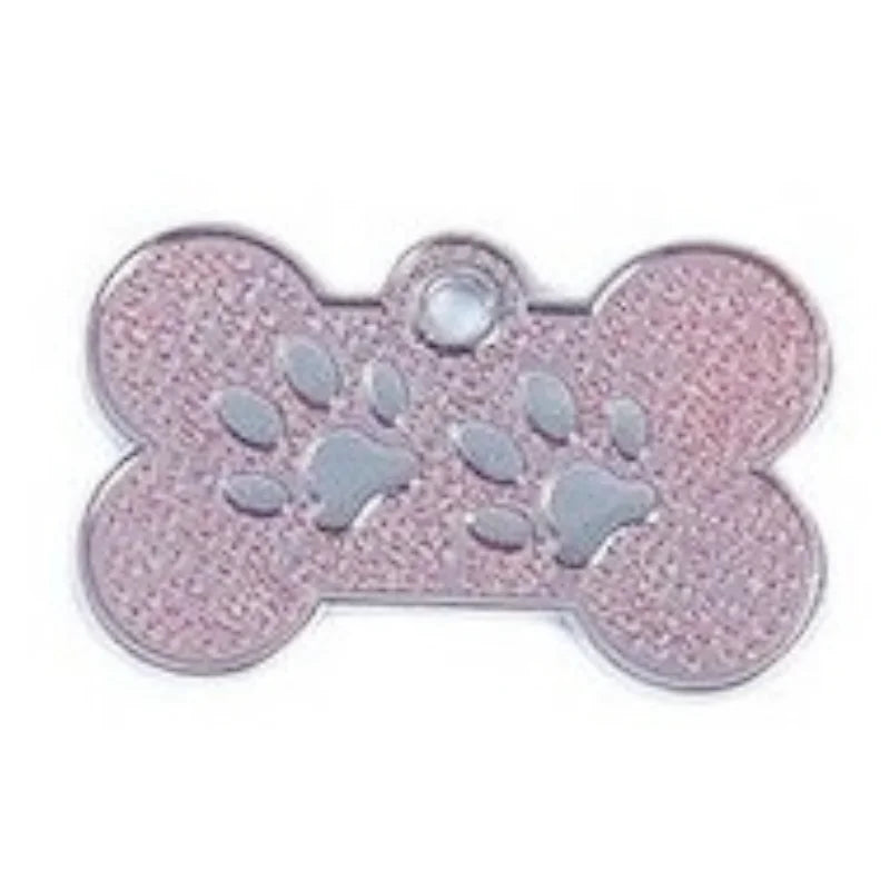 Classic Bone Dog Id Tag Personalized Pet Dog Tag Free Engraving Kitten Puppy Collars Pendant Free Engraving Pet Cat Nameplate