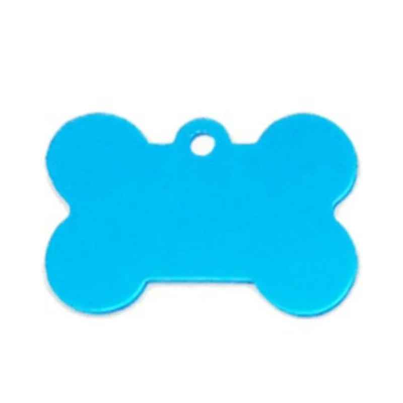 Classic Bone Dog Id Tag Personalized Pet Dog Tag Free Engraving Kitten Puppy Collars Pendant Free Engraving Pet Cat Nameplate