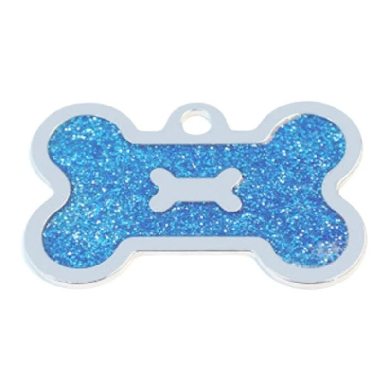 Classic Bone Dog Id Tag Personalized Pet Dog Tag Free Engraving Kitten Puppy Collars Pendant Free Engraving Pet Cat Nameplate