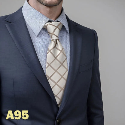 Red Pink Luxury Ties for Men Business Neckties Solid Blue Wedding Suit Formal Dress School Accessories Dropshipping