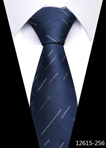 Many Color Newest style  Dropshipping Necktie Man Dark Blue Wedding Accessories Dot Performance Tie Men Necktie Cravat