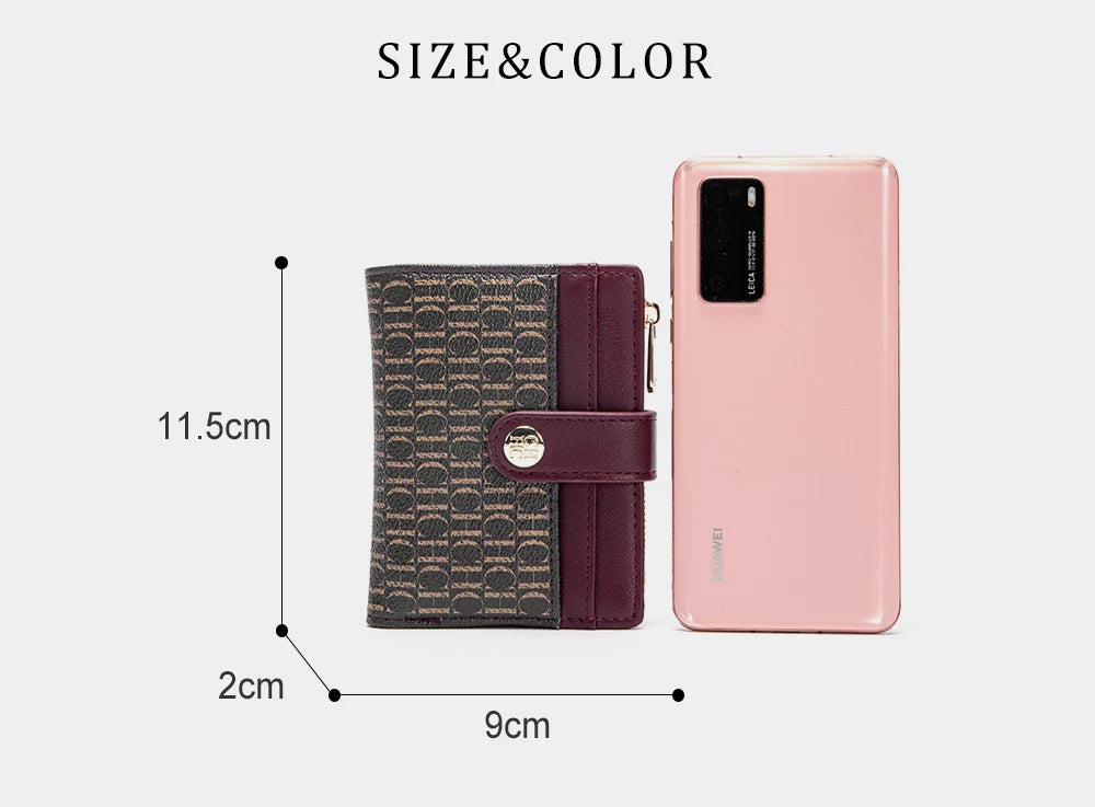 CH Convenient Carrying Women's Small Bag Elegant Women's Card Bag High Quality Temperament Women's Wallet Premium Sense Fashion