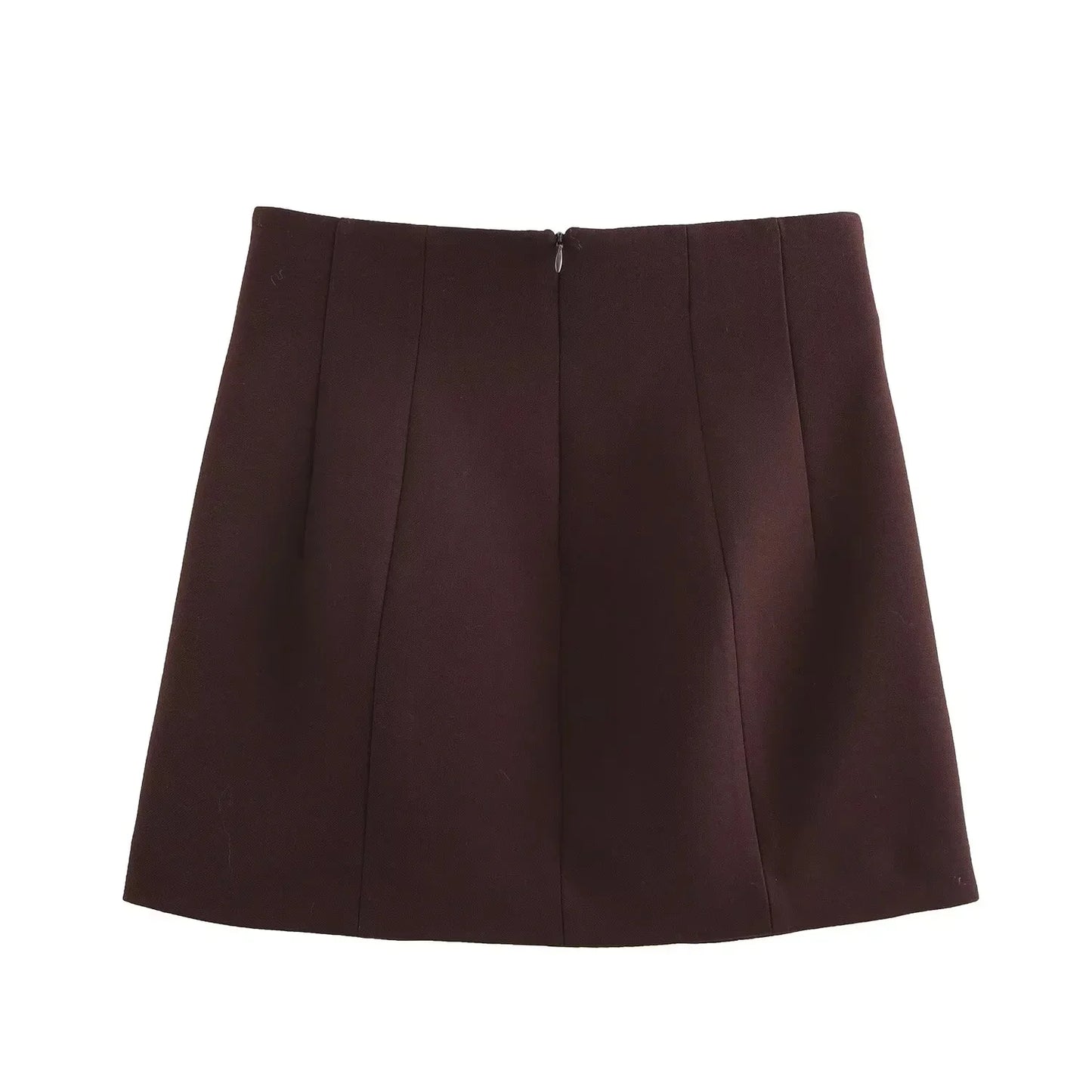 KONDALA 2026 Spring Summer Elegant Valentine‘s Day Suits Fashion Shrug Pockets Blazers Elegant Zipper Skirts Chic Baggy Pants