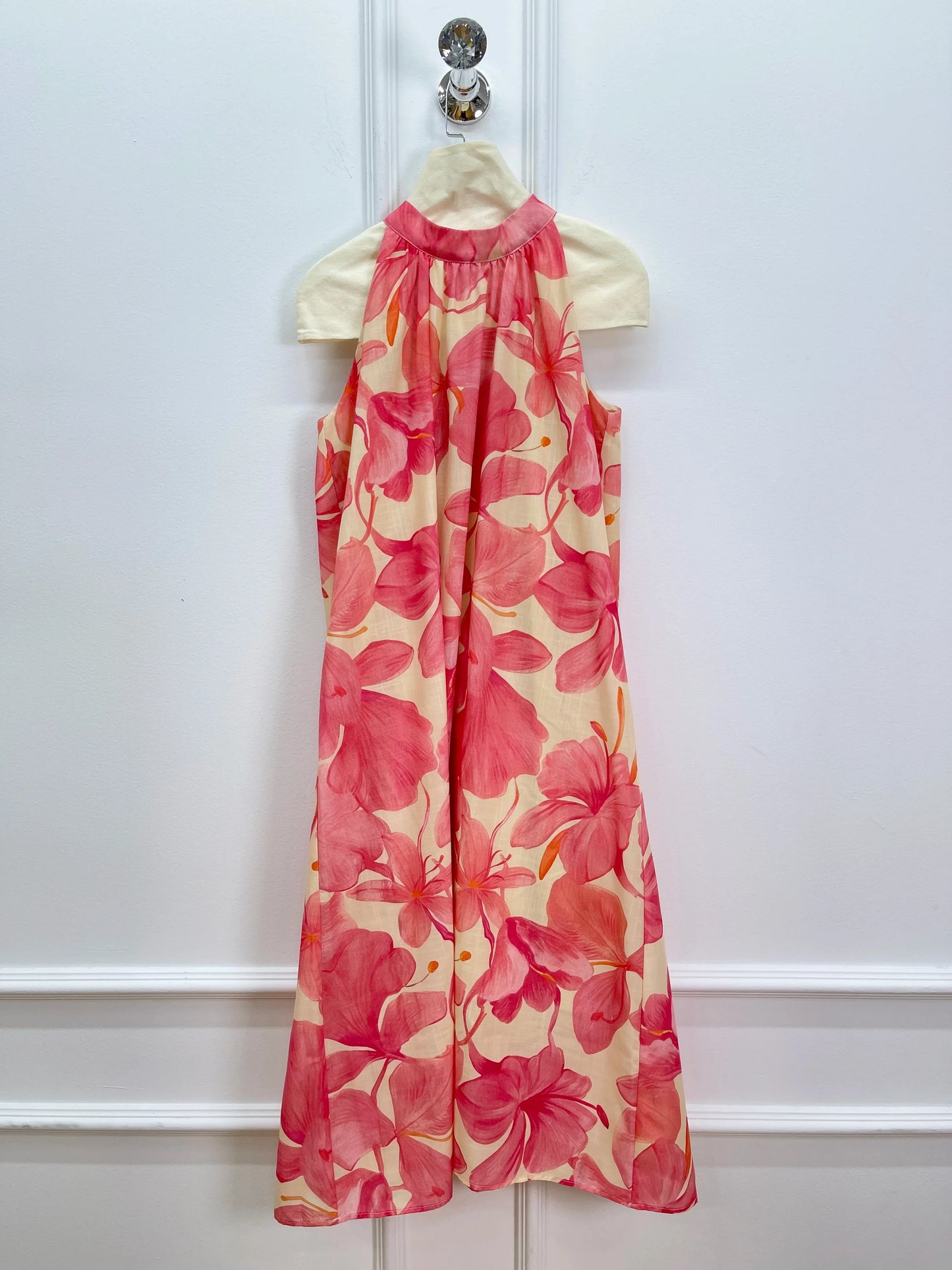 High Quality Fashion Spring And Summer New 2025 Linen Printed Dress For Women