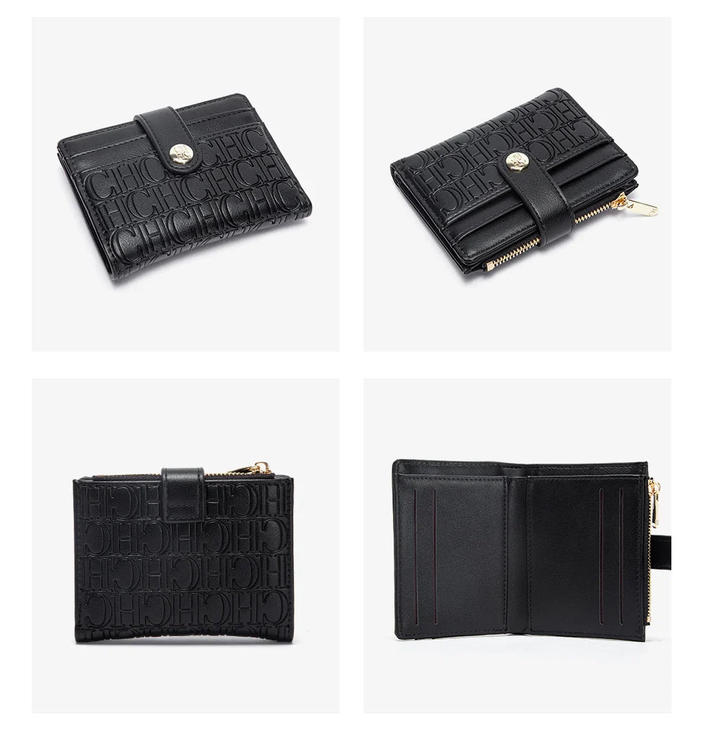 CH Convenient Carrying Women's Small Bag Elegant Women's Card Bag High Quality Temperament Women's Wallet Premium Sense Fashion