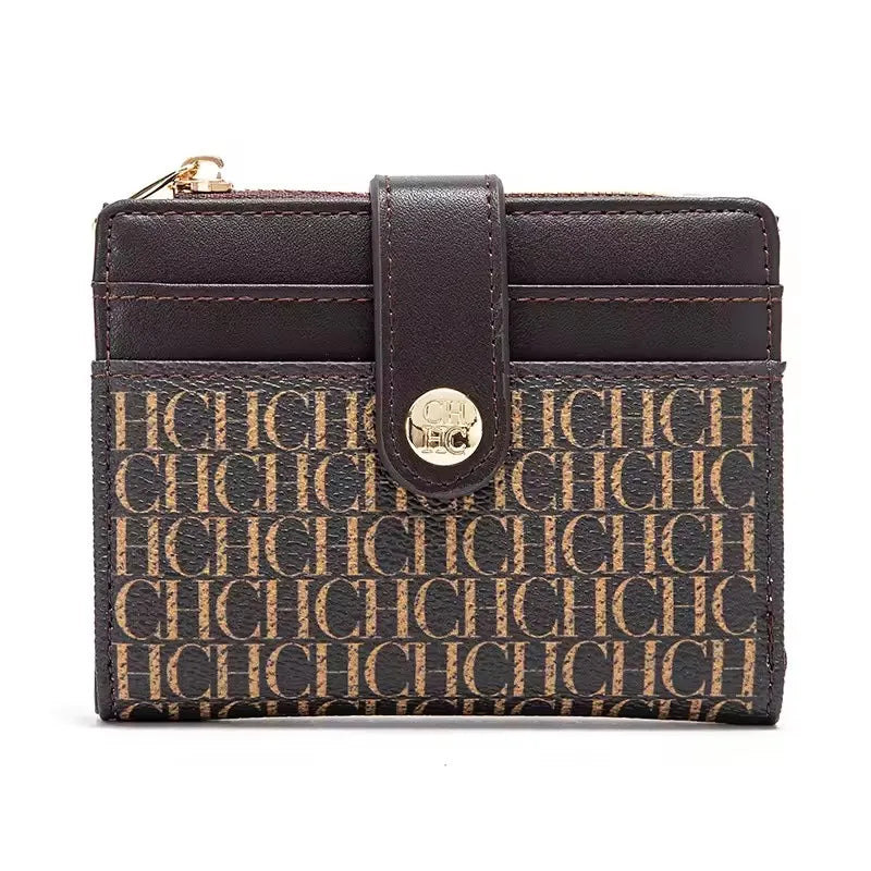 CH Convenient Carrying Women's Small Bag Elegant Women's Card Bag High Quality Temperament Women's Wallet Premium Sense Fashion