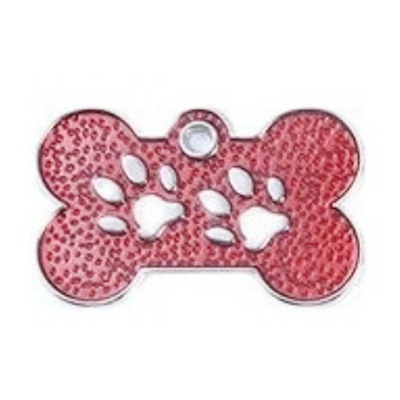 Classic Bone Dog Id Tag Personalized Pet Dog Tag Free Engraving Kitten Puppy Collars Pendant Free Engraving Pet Cat Nameplate