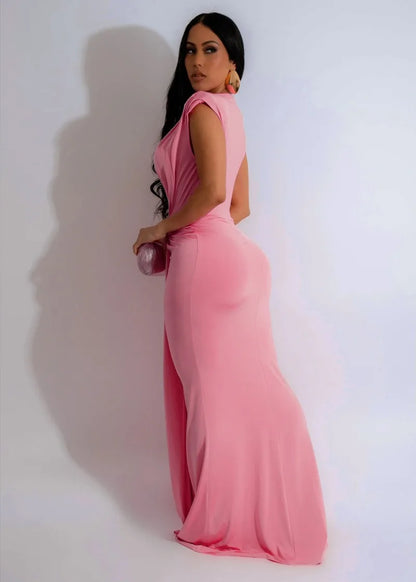 Elegant Bodycon Dresses for Women Sexy Deep V Neck Sleeveless Maxi Dress Mermaid Guest Evening Party Cocktail Long Dress Gown