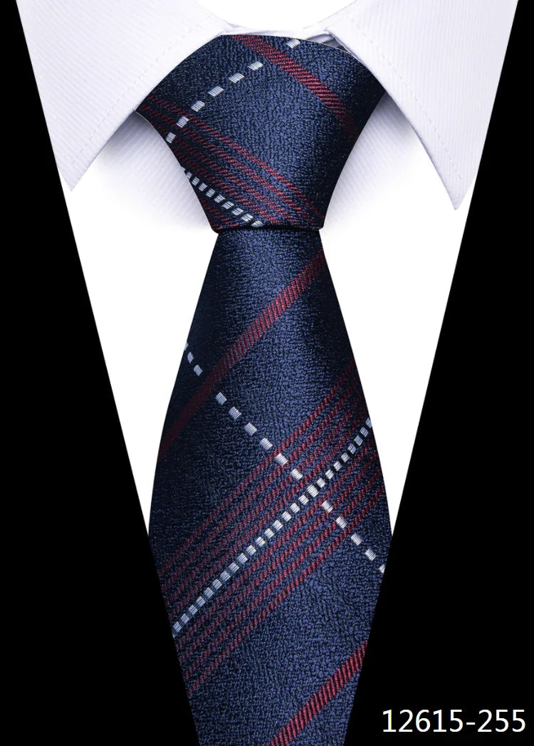 Many Color Newest style  Dropshipping Necktie Man Dark Blue Wedding Accessories Dot Performance Tie Men Necktie Cravat