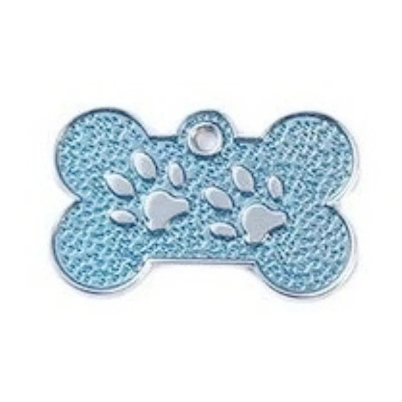 Classic Bone Dog Id Tag Personalized Pet Dog Tag Free Engraving Kitten Puppy Collars Pendant Free Engraving Pet Cat Nameplate