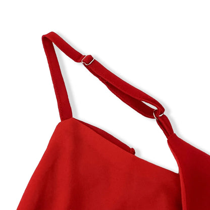 New 2026 Women's Ruffles Chiffon Maxi Dress Backlesss Split Sexy Porm Dress Red Long Summer Wedding Party Dress Elegant Vestidos