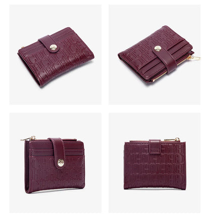 CH Convenient Carrying Women's Small Bag Elegant Women's Card Bag High Quality Temperament Women's Wallet Premium Sense Fashion