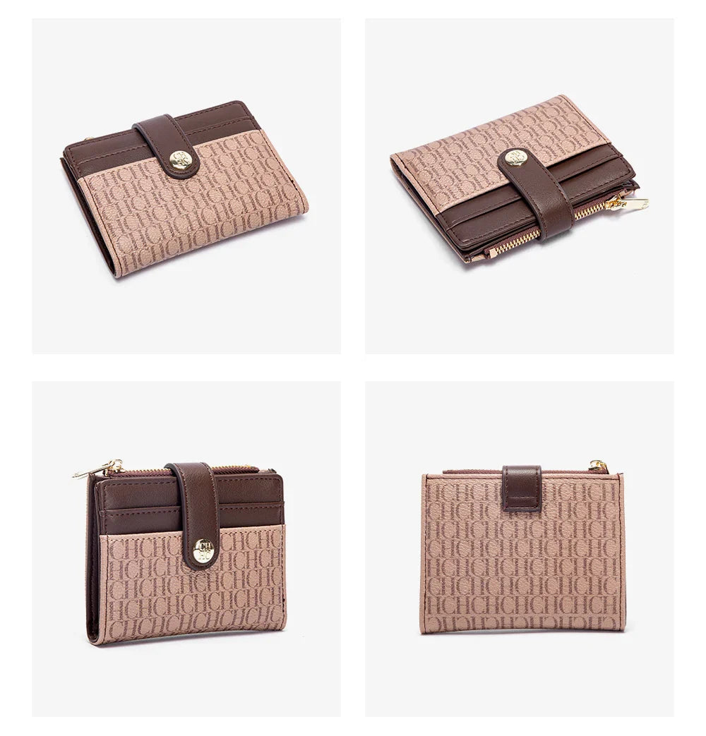 CH Convenient Carrying Women's Small Bag Elegant Women's Card Bag High Quality Temperament Women's Wallet Premium Sense Fashion