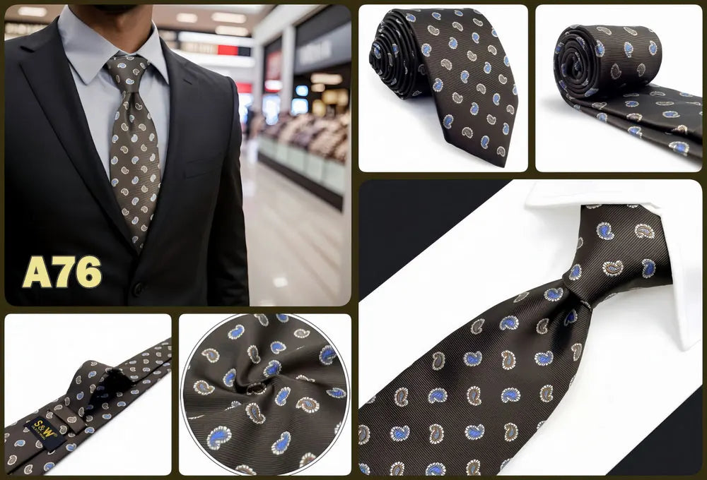 Red Pink Luxury Ties for Men Business Neckties Solid Blue Wedding Suit Formal Dress School Accessories Dropshipping