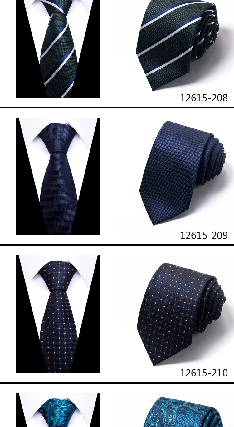 Many Color Newest style  Dropshipping Necktie Man Dark Blue Wedding Accessories Dot Performance Tie Men Necktie Cravat