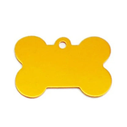 Classic Bone Dog Id Tag Personalized Pet Dog Tag Free Engraving Kitten Puppy Collars Pendant Free Engraving Pet Cat Nameplate