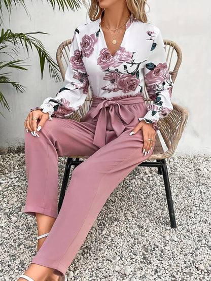 pink satin loose slimming casual pants for women, fashionable and high-end slim fit small leg pants