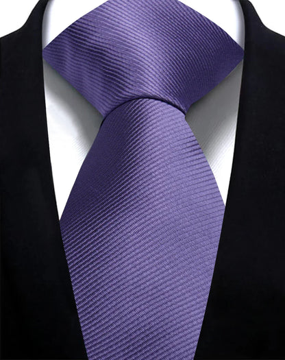 Solid Tie 7.5cm Necktie For Men Fashion Wedding Ties Slim Blue Gray Classic Neckties Men Business Jacquard Woven Classic Gravats