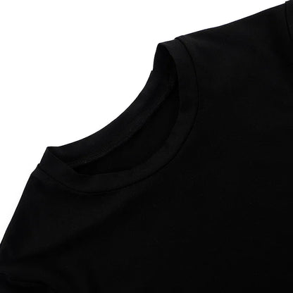 2024 Spring New Short Sleeve T-Shirt Women Solid Simple Casual Soft All-Match Hot Basic Crop Tops Tees Summer Fashion