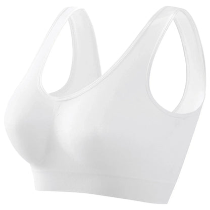 S-5XL Seamless Bras For Women Push Up Hollow Breathable Sports Bra Female Unwired No Pads Crop Top Girls Sexy Lingerie Brassiere