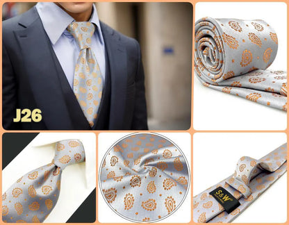 Red Pink Luxury Ties for Men Business Neckties Solid Blue Wedding Suit Formal Dress School Accessories Dropshipping