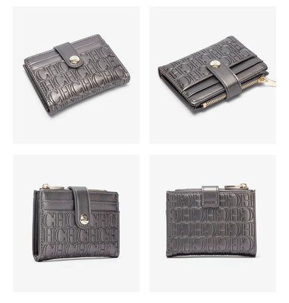 CH Convenient Carrying Women's Small Bag Elegant Women's Card Bag High Quality Temperament Women's Wallet Premium Sense Fashion