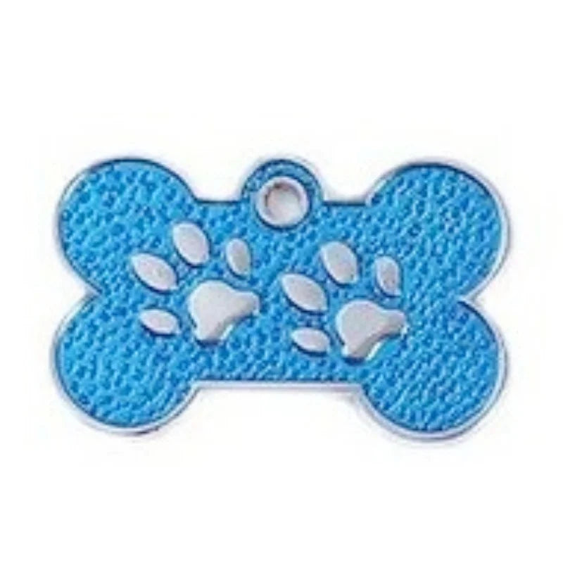 Classic Bone Dog Id Tag Personalized Pet Dog Tag Free Engraving Kitten Puppy Collars Pendant Free Engraving Pet Cat Nameplate