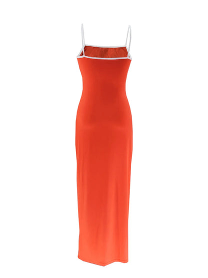 CM.YAYA Women Sleeveless Strapless Long Maxi Dress 2024 Summer Streetwear Beach Evening Sexy Night Club Party Dresses Vestidos