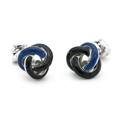 iGame Fashion Knot Cuff Links Quality Brass Material Woven Ball Design Cufflinks For Wedding  Men