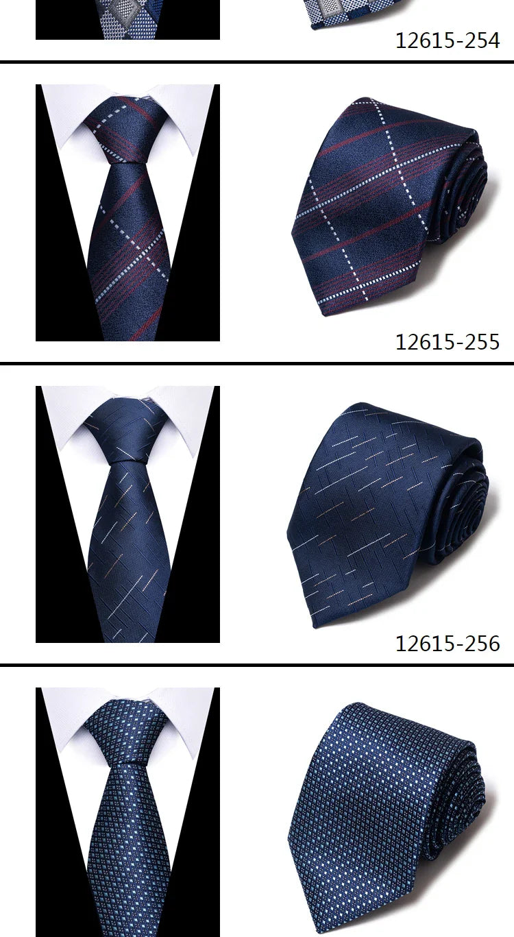 Many Color Newest style  Dropshipping Necktie Man Dark Blue Wedding Accessories Dot Performance Tie Men Necktie Cravat