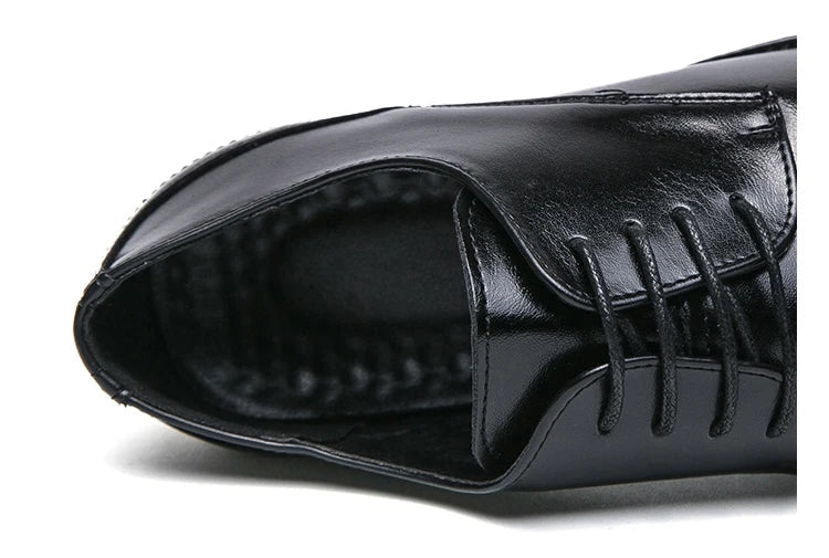 Men's Dress Shoes Party Formal Oxford Leather Shoes Men Classic Casual Business Leather Shoes Man Wedding Social Leather Shoes