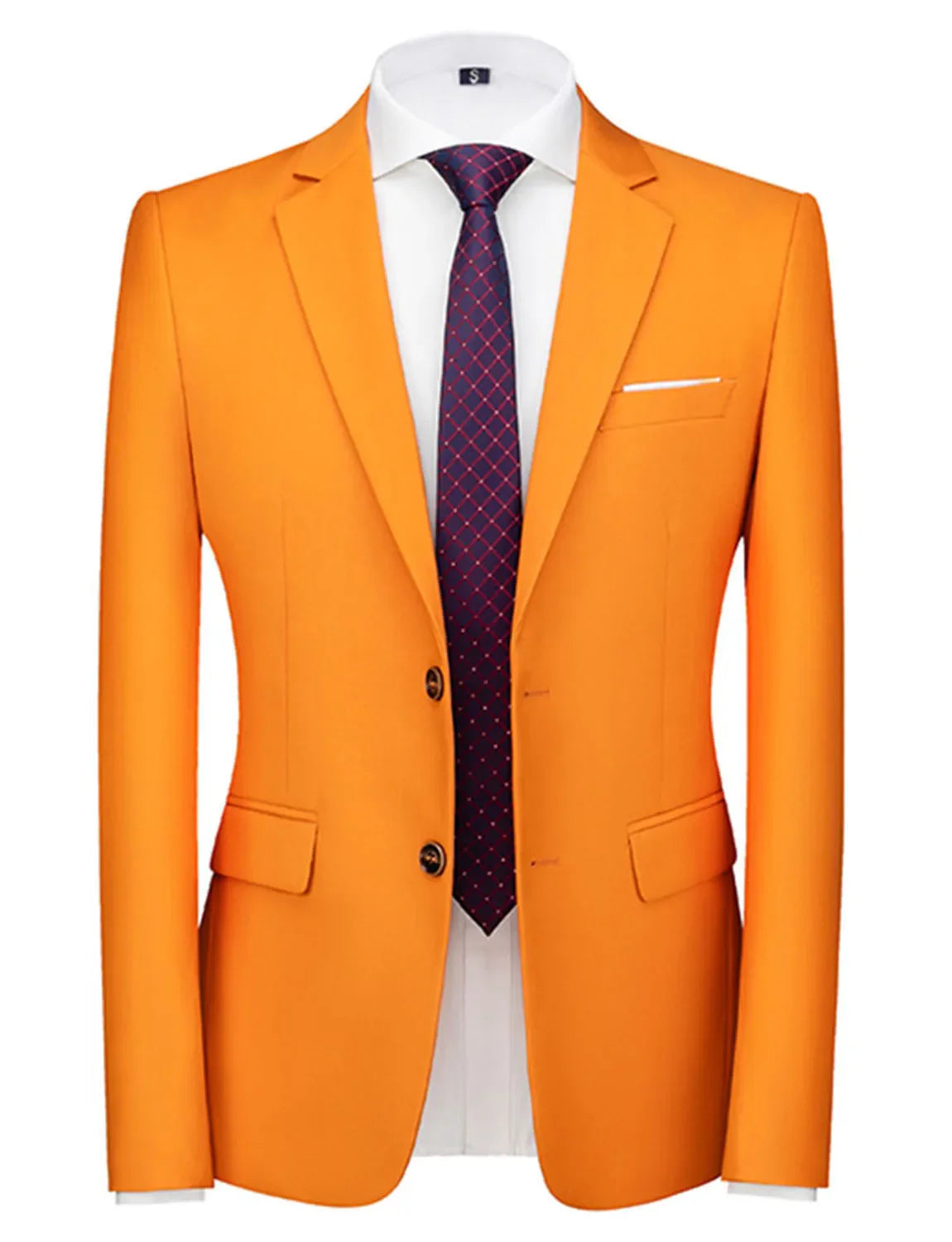 Men's Blazer Two Buttons Notch Lapel Coat for Formal Party Prom tuxedos men suits wedding