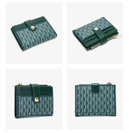 CH Convenient Carrying Women's Small Bag Elegant Women's Card Bag High Quality Temperament Women's Wallet Premium Sense Fashion