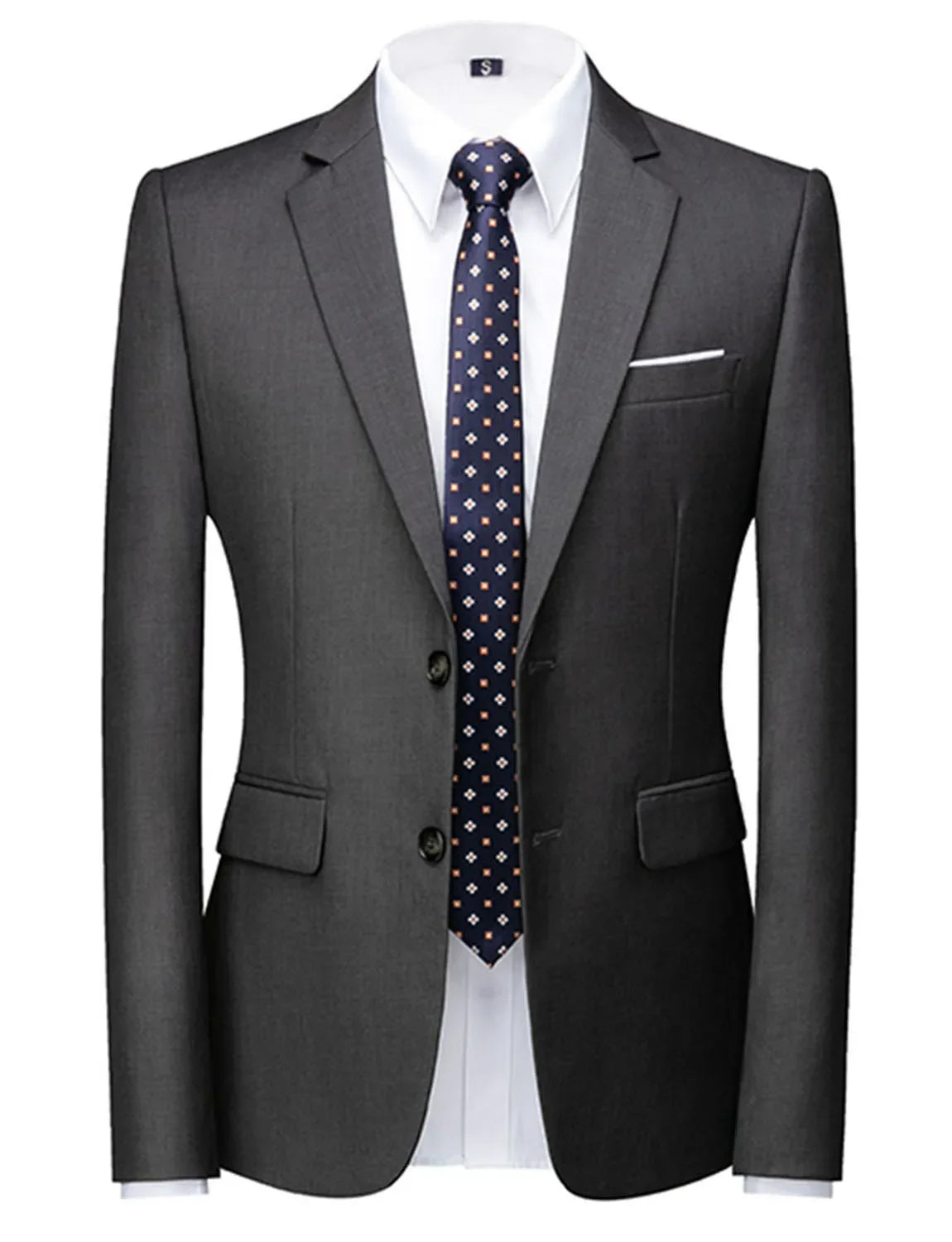 Men's Blazer Two Buttons Notch Lapel Coat for Formal Party Prom tuxedos men suits wedding