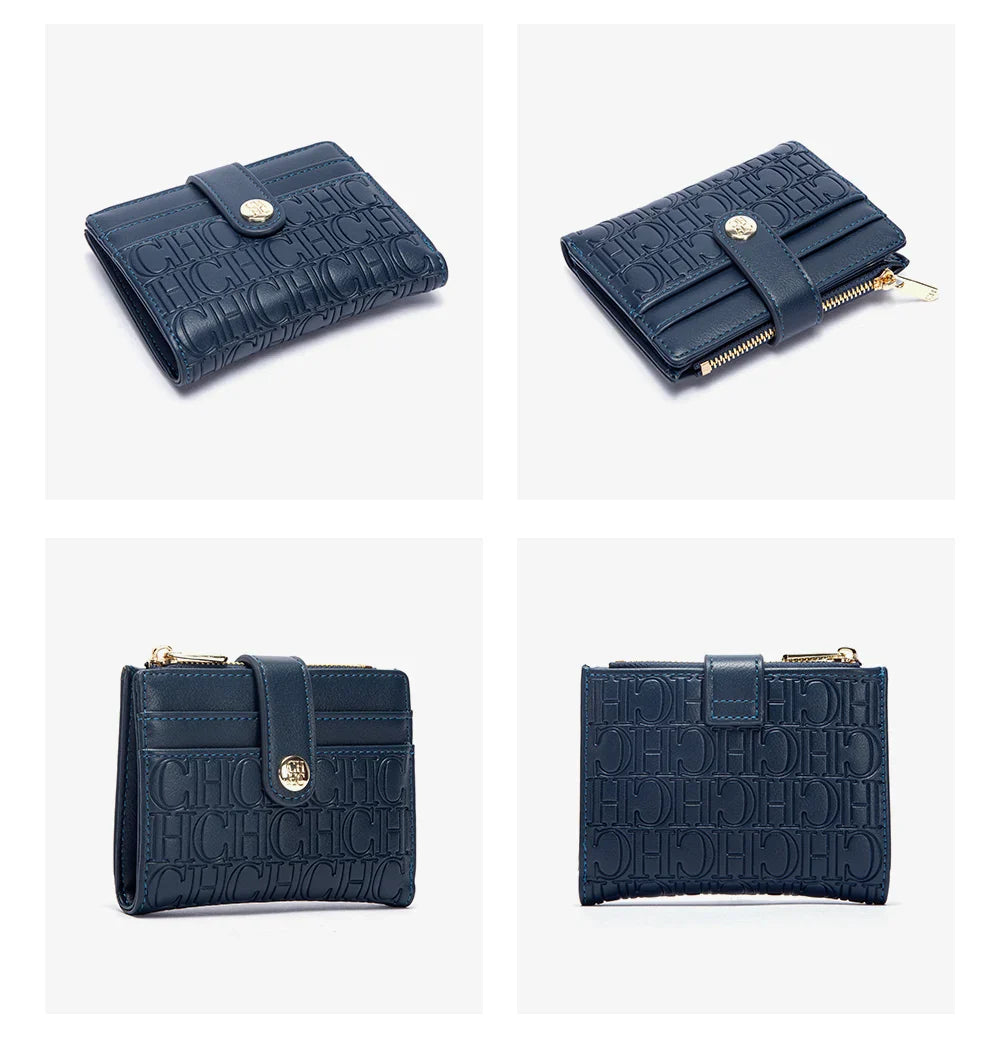 CH Convenient Carrying Women's Small Bag Elegant Women's Card Bag High Quality Temperament Women's Wallet Premium Sense Fashion