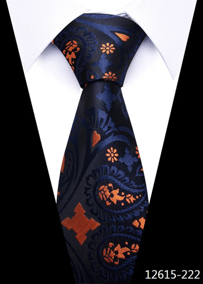Many Color Newest style  Dropshipping Necktie Man Dark Blue Wedding Accessories Dot Performance Tie Men Necktie Cravat