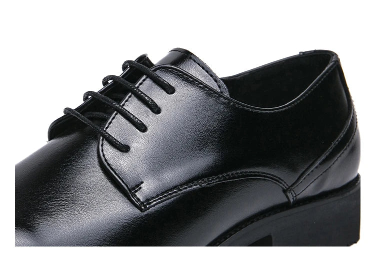Men's Dress Shoes Party Formal Oxford Leather Shoes Men Classic Casual Business Leather Shoes Man Wedding Social Leather Shoes