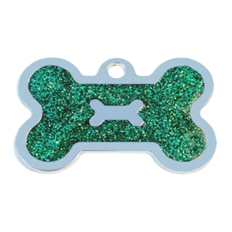 Classic Bone Dog Id Tag Personalized Pet Dog Tag Free Engraving Kitten Puppy Collars Pendant Free Engraving Pet Cat Nameplate