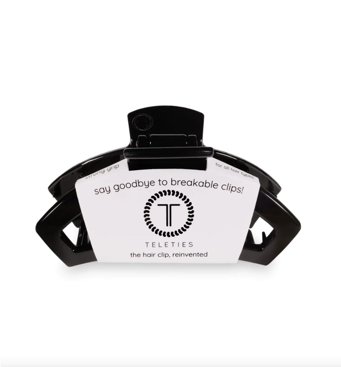 teleties medium hair clip - neutrals