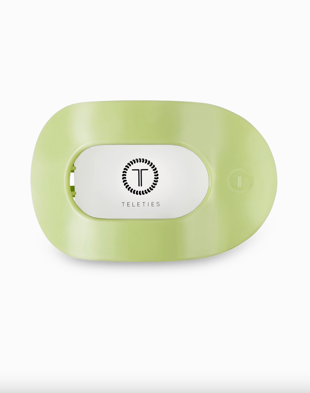 teleties medium flat round clip