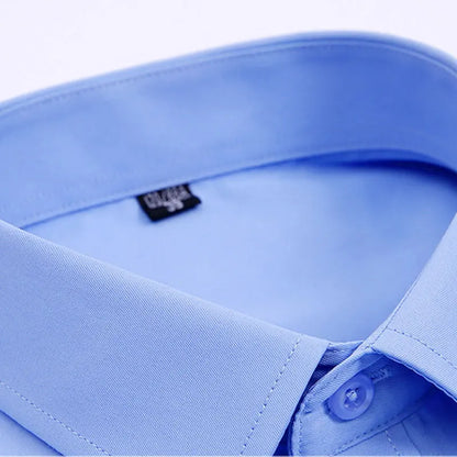New men's shirt long sleeve spring and summer formal thin business casual free ironing high quality slim fashion breathable