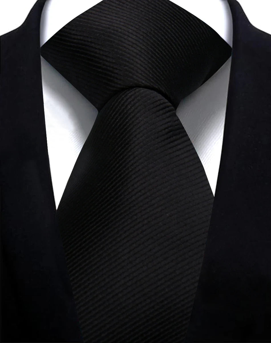 Solid Tie 7.5cm Necktie For Men Fashion Wedding Ties Slim Blue Gray Classic Neckties Men Business Jacquard Woven Classic Gravats