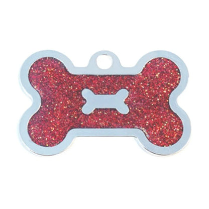 Classic Bone Dog Id Tag Personalized Pet Dog Tag Free Engraving Kitten Puppy Collars Pendant Free Engraving Pet Cat Nameplate