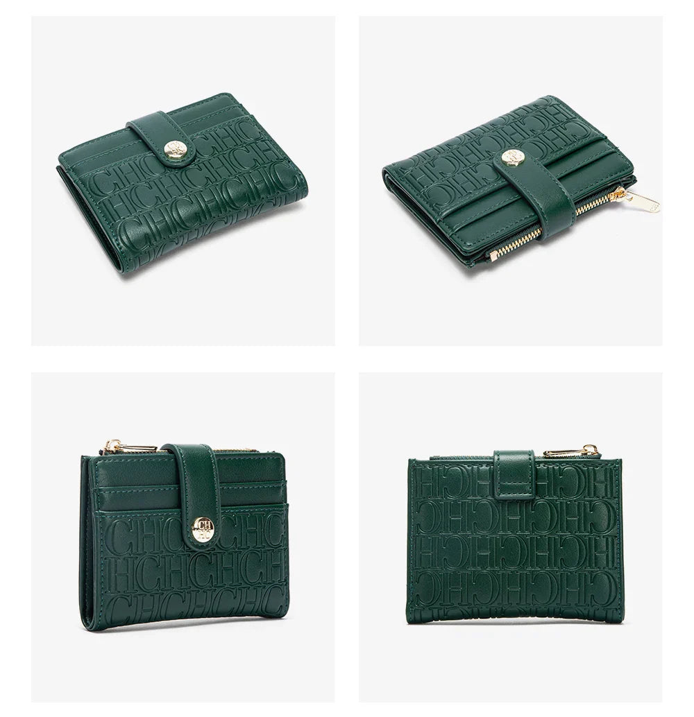 CH Convenient Carrying Women's Small Bag Elegant Women's Card Bag High Quality Temperament Women's Wallet Premium Sense Fashion
