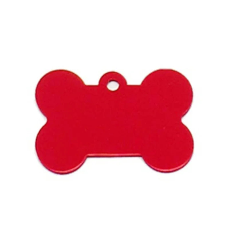 Classic Bone Dog Id Tag Personalized Pet Dog Tag Free Engraving Kitten Puppy Collars Pendant Free Engraving Pet Cat Nameplate