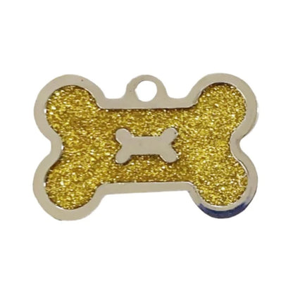 Classic Bone Dog Id Tag Personalized Pet Dog Tag Free Engraving Kitten Puppy Collars Pendant Free Engraving Pet Cat Nameplate